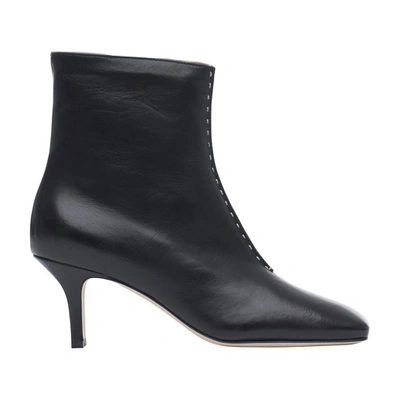 Elleme Hand Stitch Ankle Boot In Black