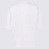 JIL SANDER WHITE COTTON T-SHIRT