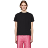 Valentino Logo-embossed Cotton-jersey T-shirt In Black