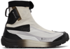 11 By Boris Bidjan Saberi Black & White Salomon Edition Gore-tex Bamba 2 High Sneakers