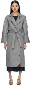 AERON BLUE LILY COAT