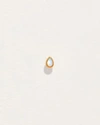 Piercing Raindrop Stud In Gold/blue