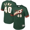 Mitchell & Ness Men's  Shawn Kemp Green Seattle Supersonics Mesh T-shirt In Green