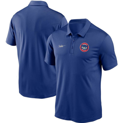 Nike Royal Chicago Cubs Cooperstown Collection Logo Franchise Performance Polo