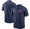 Nike Men's Navy Boston Red Sox Cooperstown Collection Logo Franchise Performance Polo In Navy