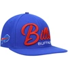 Pro Standard Men's  Royal Buffalo Bills Script Wordmark Snapback Hat In Royal
