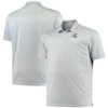 NIKE NIKE HEATHERED GRAY MICHIGAN STATE SPARTANS BIG & TALL PERFORMANCE POLO