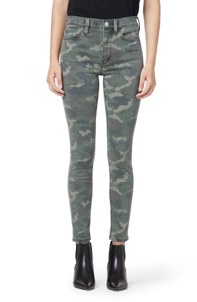 Hudson Jeans Barbara High Waist Super Skinny Jeans In Traditional In Traditional Camo P