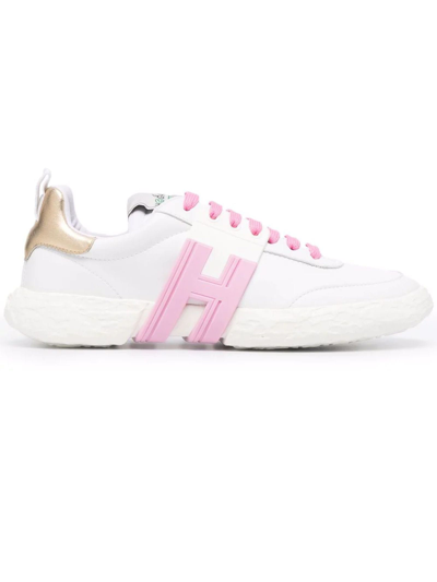 Hogan Sneakers 3r Bianca H5w5900dx00qp64085 In Black