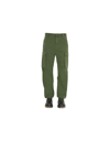 OFF-WHITE COTTON CARGO trousers