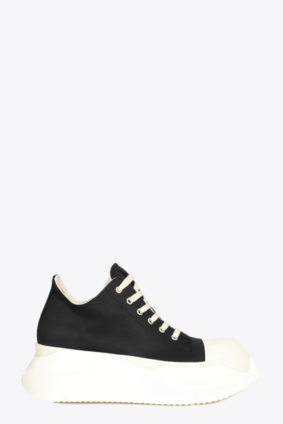 Drkshdw Abstract Low Black Nylon Low Abstract Sneaker In Nero+latte