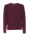 HERITAGE MAGLIONE GIROCOLLO BORDEAUX 0130G2Z30738