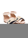 CHLOÉ CHLOÉ KIDS TWO-TONE SANDALS