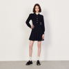 mini knit long sleeve dress Kleine Pink Long Sleeve Knit Mini Dress - US 8
