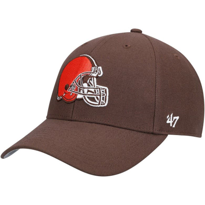 47 ' Brown Cleveland Browns Logo Mvp Adjustable Hat