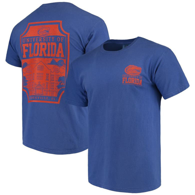 Image One Royal Florida Gators Comfort Colors Campus Icon T-shirt