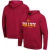 Colosseum Cardinal Iowa State Cyclones Lantern Pullover Hoodie In Cardinal