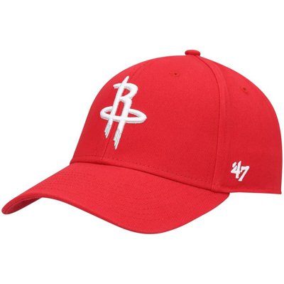 47 ' Red Houston Rockets Logo Clean Up Adjustable Hat