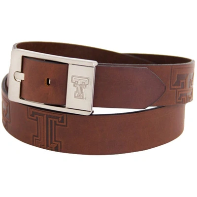 EAGLES WINGS TEXAS TECH RED RAIDERS BRANDISH LEATHER BELT