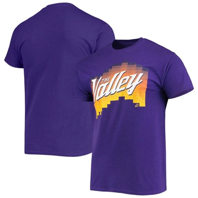 Junk Food Purple Phoenix Suns The Valley Pixel T-shirt