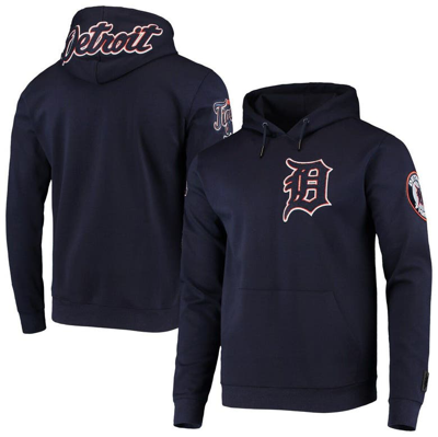 Pro Standard Navy Detroit Tigers Team Logo Pullover Hoodie