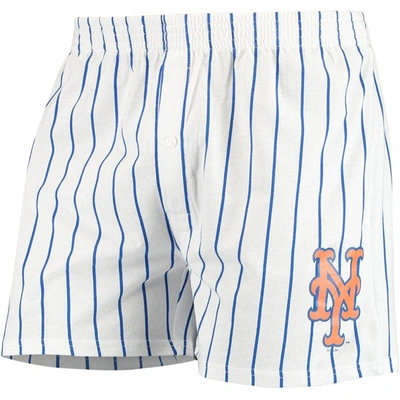 Concepts Sport Men's White New York Mets Vigor Boxer Shorts