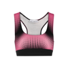 Rabanne Top With Logo Band In Pink