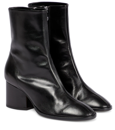 Aeyde Stiefeletten Leandra Aus Schwarzem Leder In Black