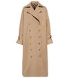 Totême Toteme Signature Raincoat In Khaki