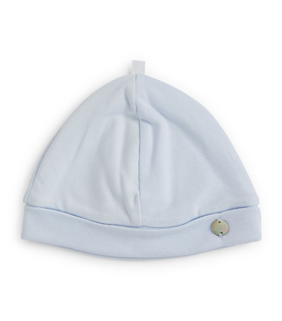 Paz Rodriguez Babies' Cotton Hat In Blue