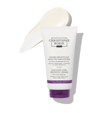 Christophe Robin Luscious Curl Defining Cream With Chia Seed Oil (150ml) In Colorless