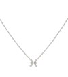 ENGELBERT WHITE GOLD AND DIAMOND STAR SIGN PISCES NECKLACE