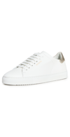 AXEL ARIGATO CLEAN 90 CONTRAST SNEAKERS WHITE/GOLD