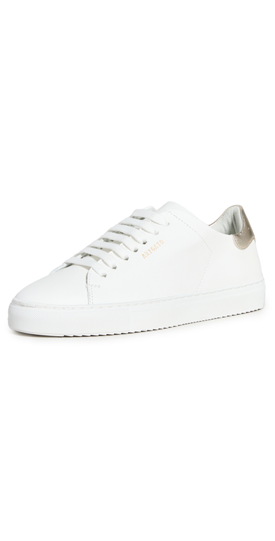 Axel Arigato Clean 90 Contrast Sneakers In White