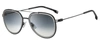 Hugo Boss 1193/s 1v 0284 Aviator Sunglasses In Blue