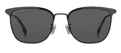 Hugo Boss Boss 1285/f/sk Ir 0o6w Square Sunglasses In Grey