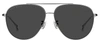 Hugo Boss Boss Boss 1296/f/s M9 0r80 Aviator Polarized Sunglasses In Grey