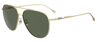 Hugo Boss Boss Boss 1296/f/s Qt 0aoz Aviator Sunglasses In Green