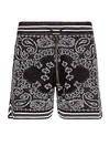 Amiri Bandana Basketball Track Shorts In Black
