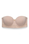 Natori Truly Smooth Lace-band Contour Bra 774070 In Cafe