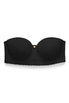 Natori Truly Smooth Lace-band Contour Bra 774070 In Black