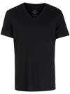 Armani Exchange Basic V-neck T-shirt In Schwarz