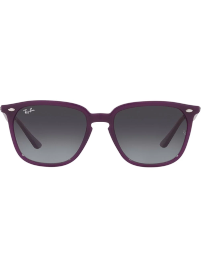 Ray Ban Square-frame Sunglasses In Grau