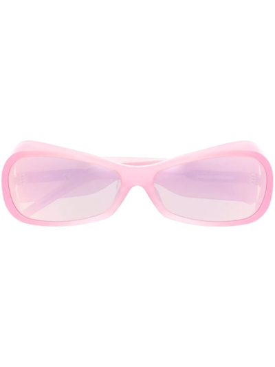 Kiko Kostadinov Clarissa Rectangular Sunglasses | ModeSens
