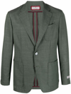 CANALI SINGLE-BREASTED FITTED BLAZER