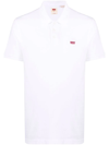 LEVI'S LOGO-PATCH SHORT-SLEEVED POLO SHIRT
