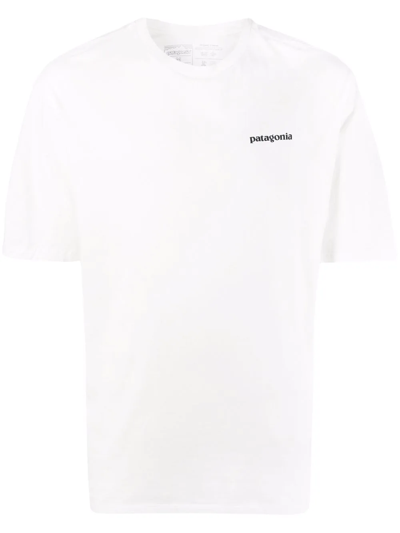 PATAGONIA CHEST LOGO-PRINT T-SHIRT