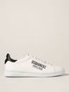DSQUARED2 BOXER SNEAKERS IN CALFSKIN,356370001