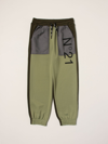 N°21 N ° 21 Jogging Trousers In Cotton Blend In Military