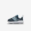Nike Crater Impact Baby/toddler Shoes In Armory Navy,marina,aviator Grey,white
